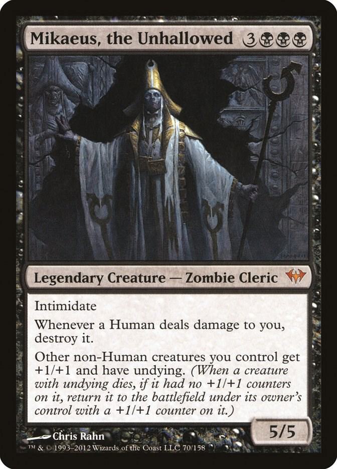 Mikaeus the Unhallowed 70/158 (Dark Ascension) 