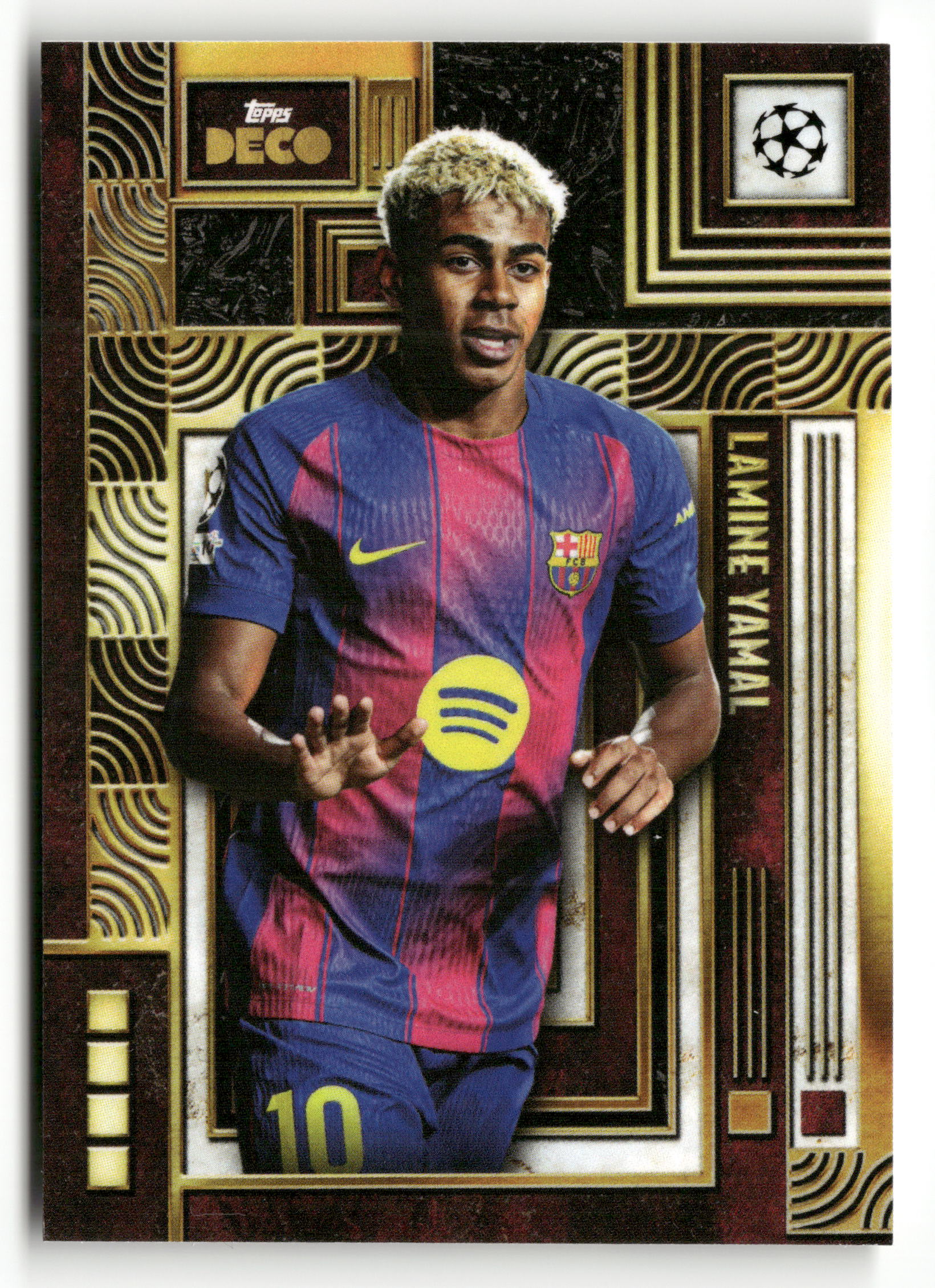 2024-25 Topps Deco UEFA Club Competitions #NNO Lamine Yamal Current Stars