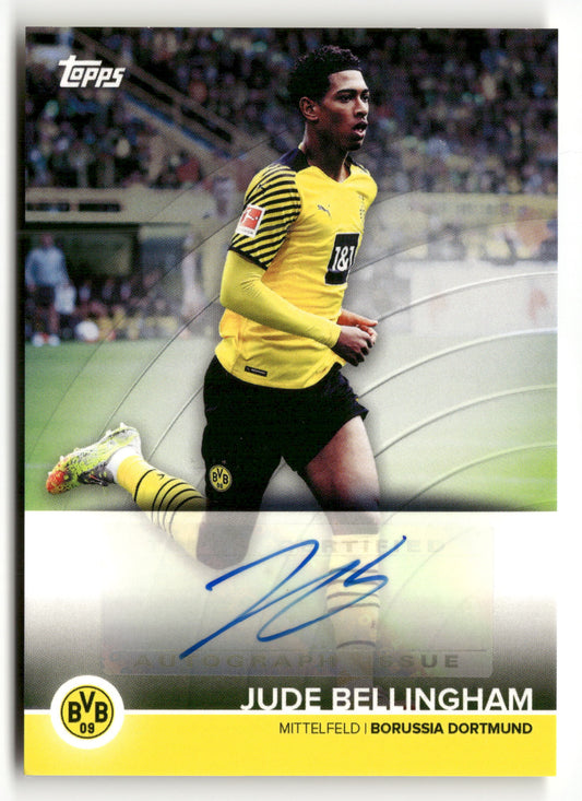 2021-22 Topps Borussia Dortmund #BVB-JB Jude Bellingham