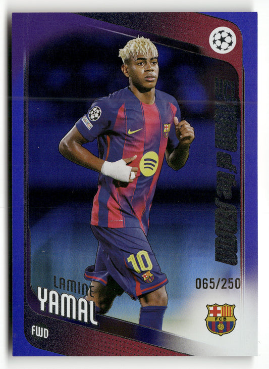 2025-26 Topps Chrome UEFA Club Competitions #10 Lamine Yamal