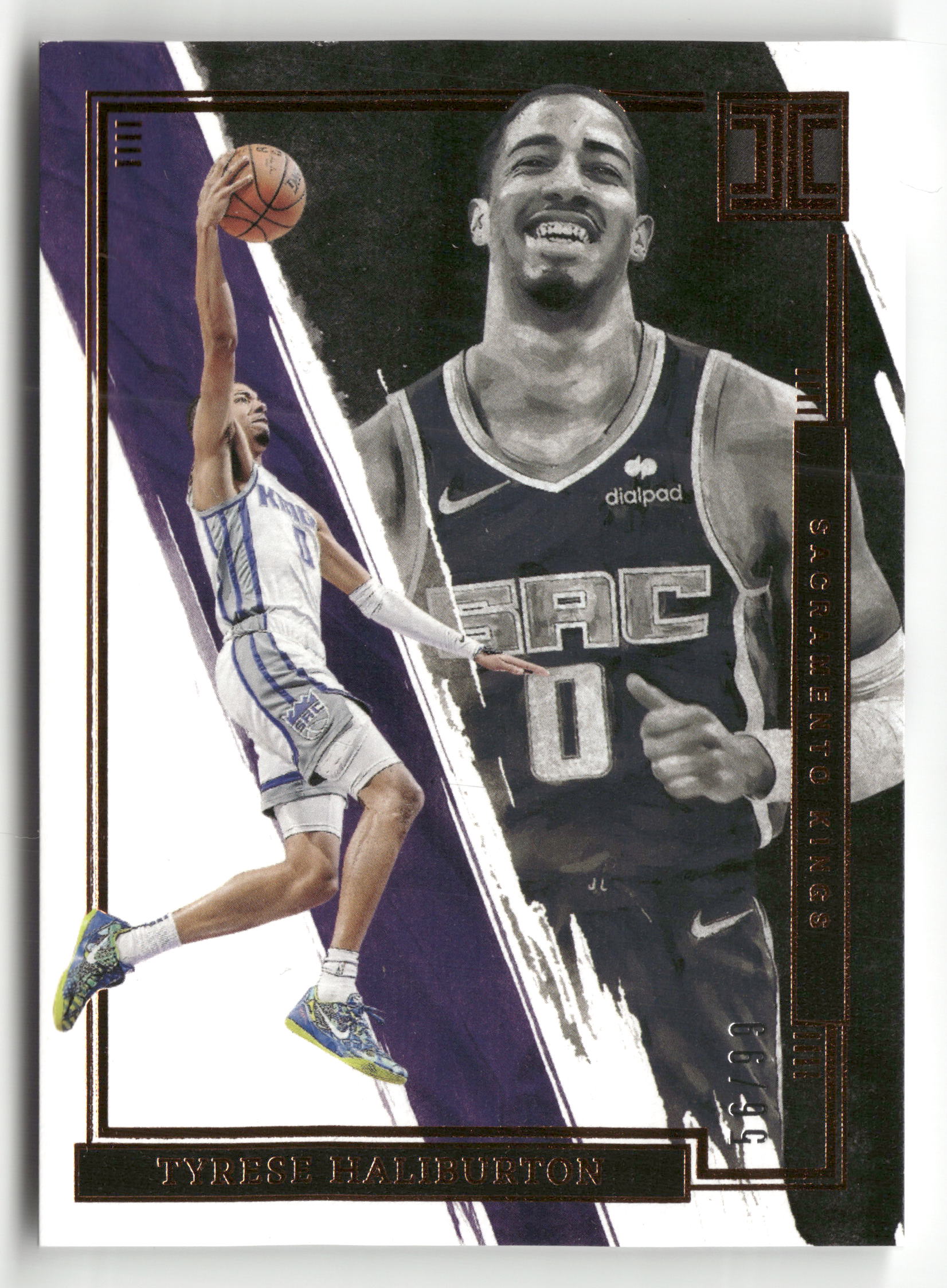 2021-22 Panini Impeccable #6 Tyrese Haliburton #/99