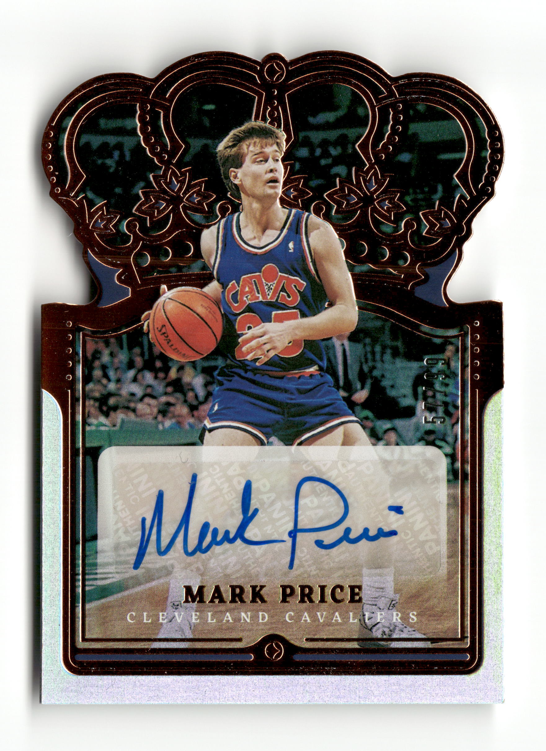 2021-22 Panini Crown Royale #CA-MPC Mark Price Crown Autographs #/99