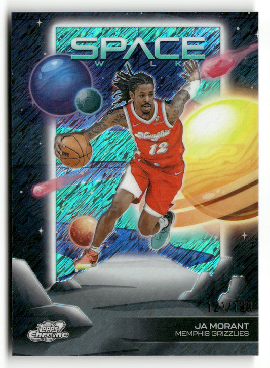 2025-26 Topps Chrome Cosmic #SW-3 Ja Morant Space Walk