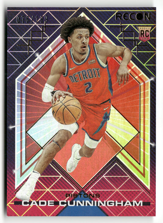 2021-22 Panini Recon #202 Cade Cunningham /199