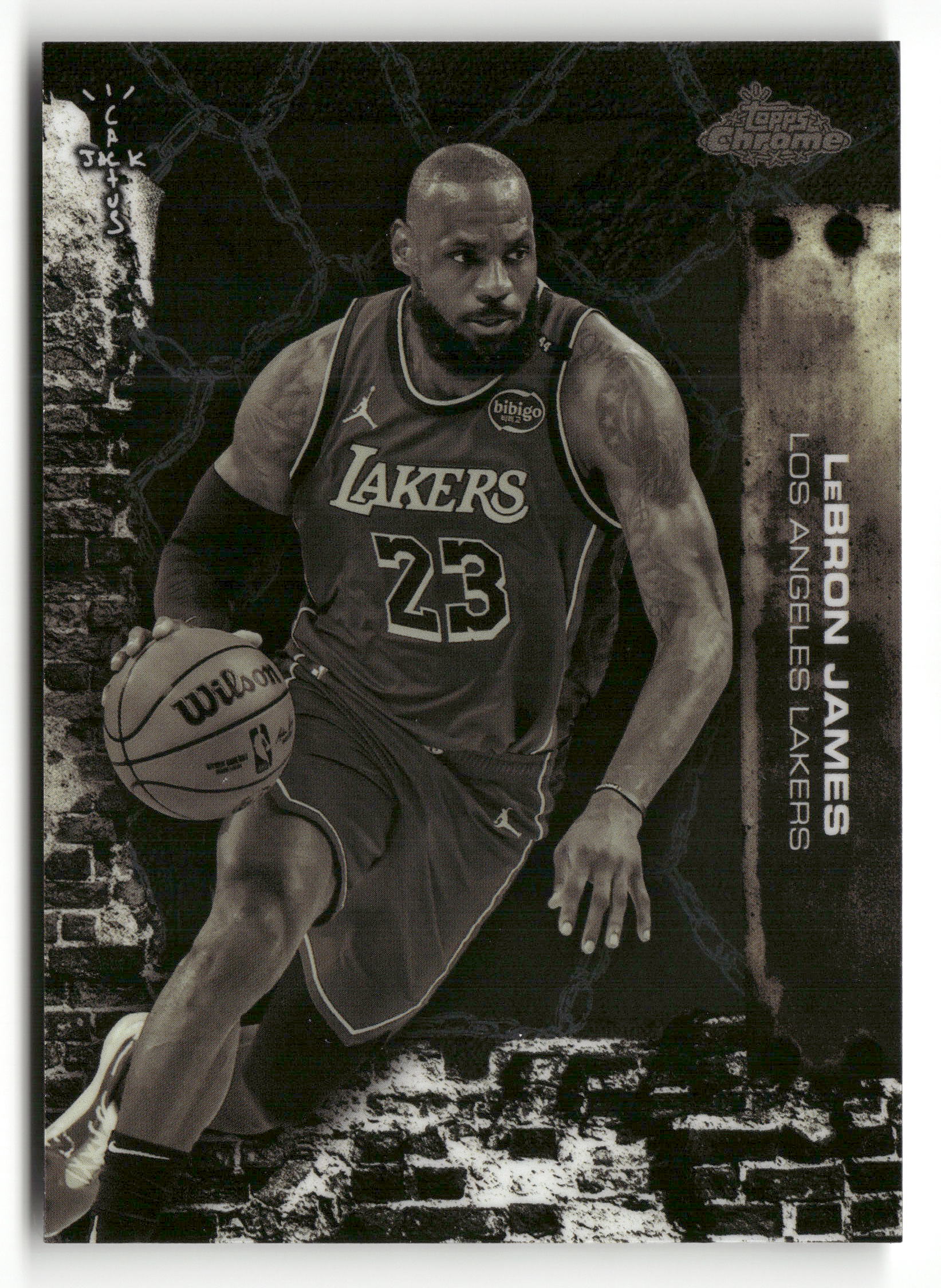 2025-26 Topps Chrome Cactus Jack #46 LeBron James