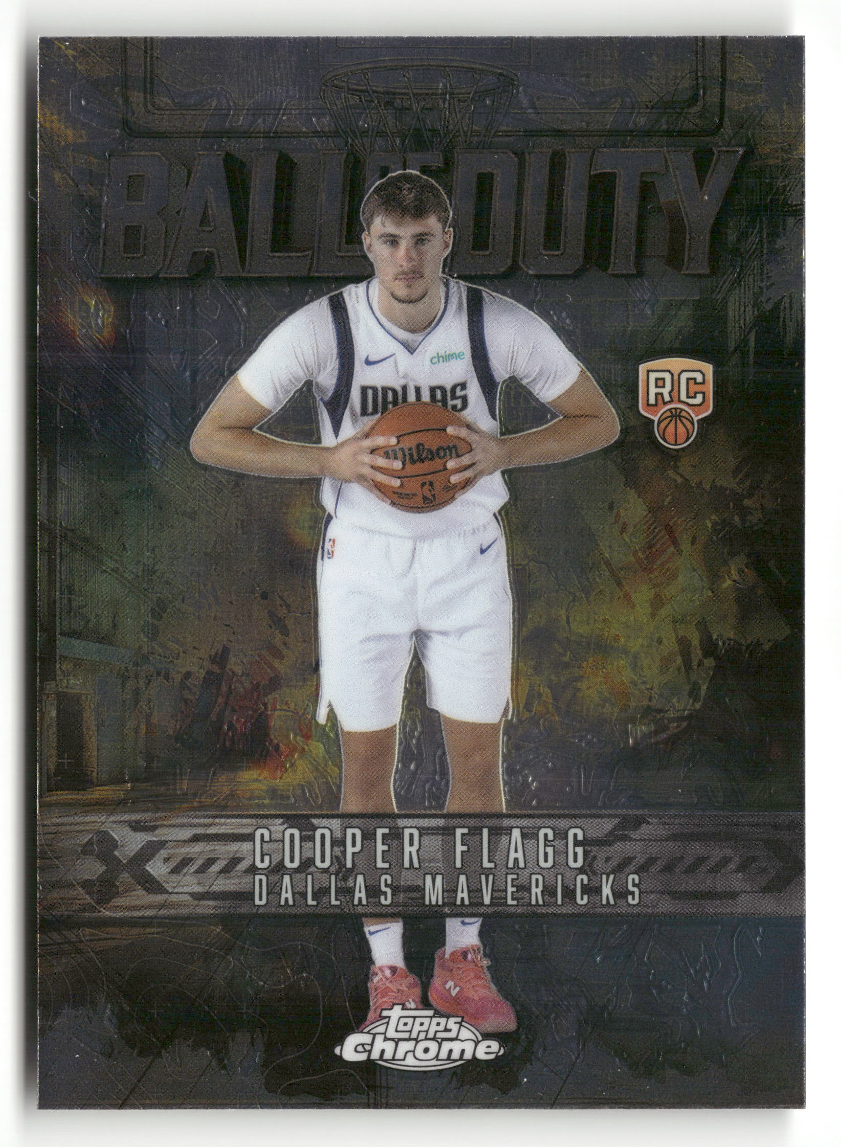 2025-26 Topps Chrome #BD-21 Cooper Flagg Ball of Duty