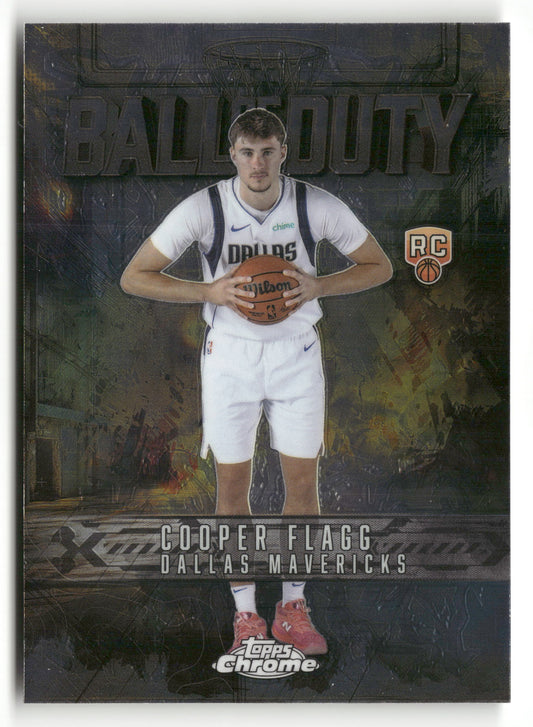 2025-26 Topps Chrome #BD-21 Cooper Flagg Ball of Duty