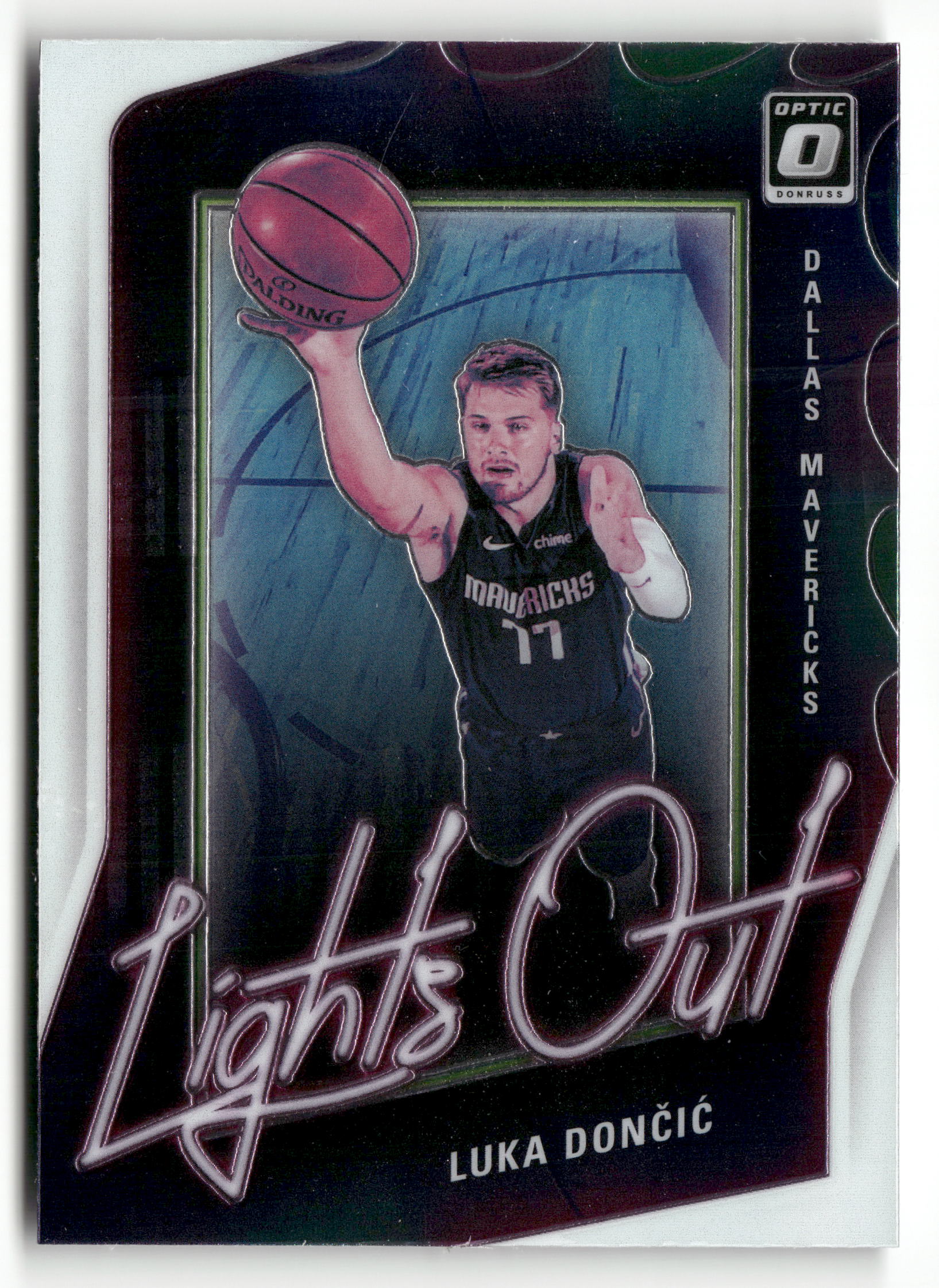2020-21 Donruss Optic #10 Luka Doncic Lights Out