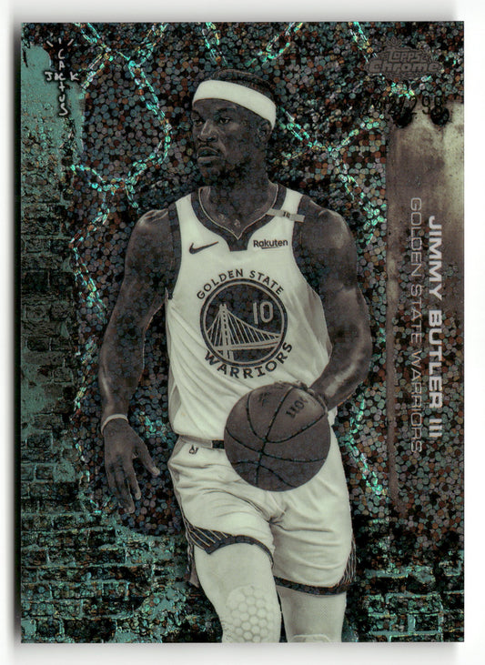 2025-26 Topps Chrome Cactus Jack #43 Jimmy Butler III /299 Speckle