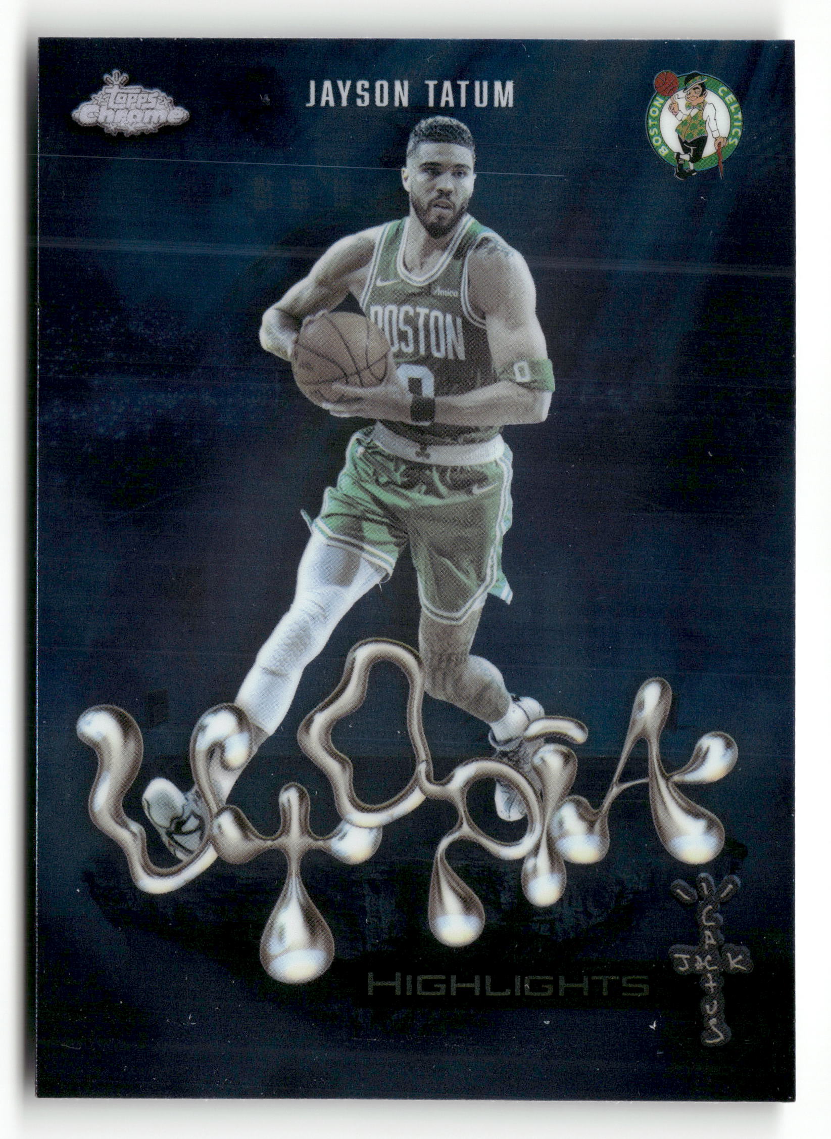 2025-26 Topps Chrome Cactus Jack #UH-1 Jayson Tatum Utopia Highlights