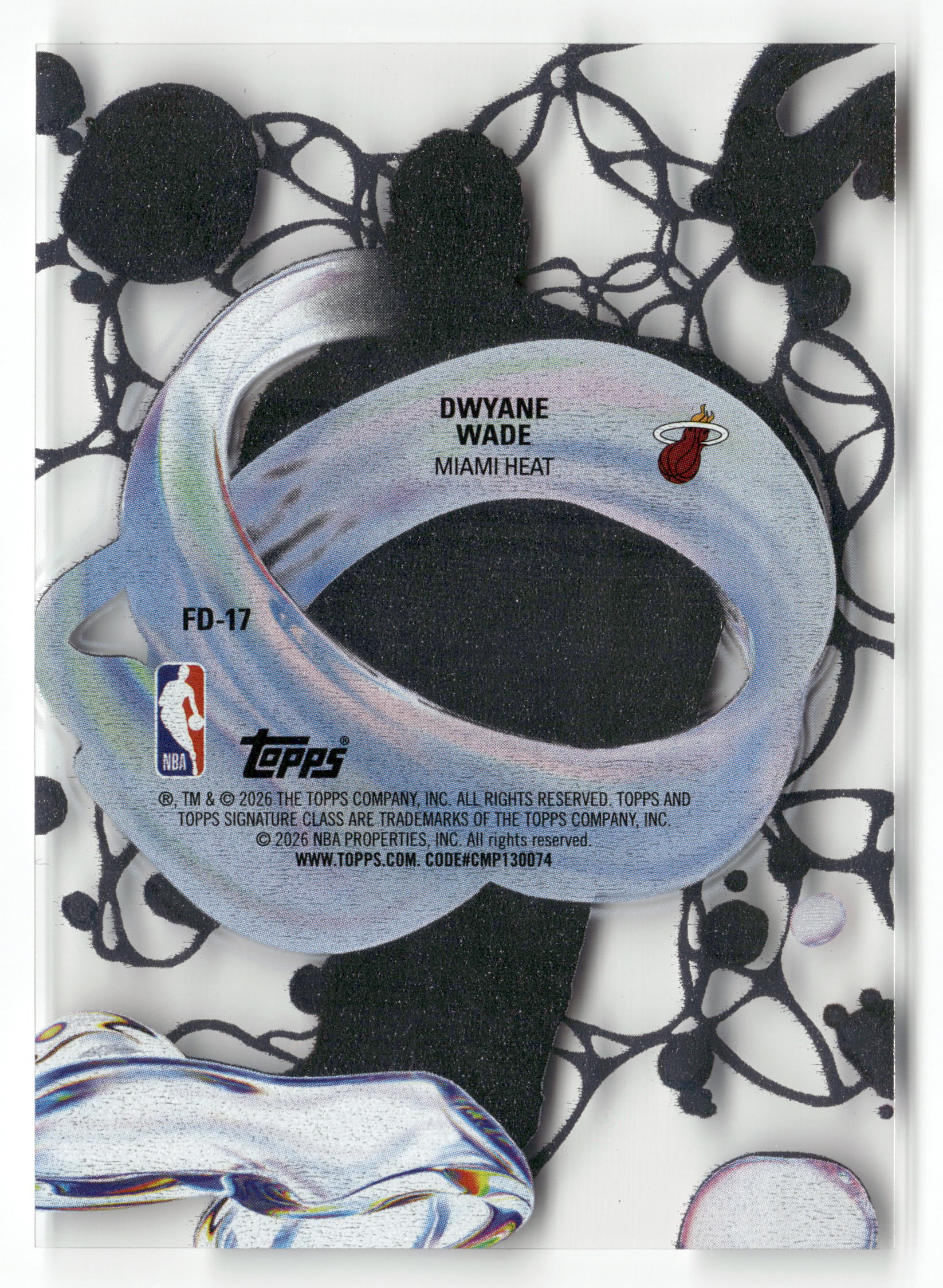 2025-26 Topps Signature Class #FD-17 Dwyane Wade Fluidity