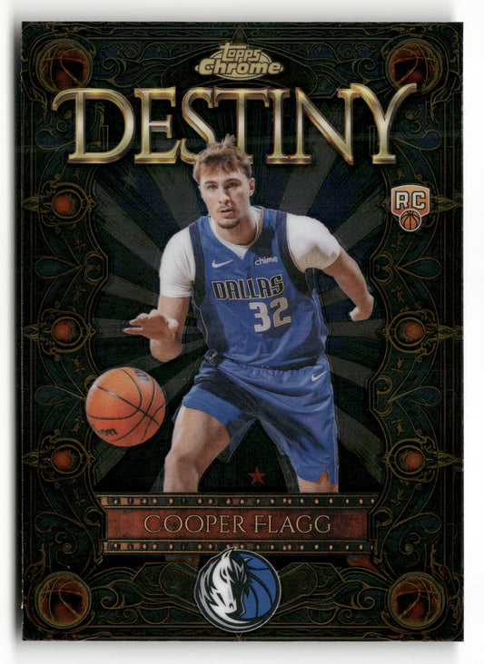 2025-26 Topps Chrome #D-1 Cooper Flagg Destiny