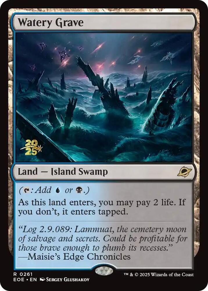 MTG Prerelease Cards 261 Watery Grave R NM Foil