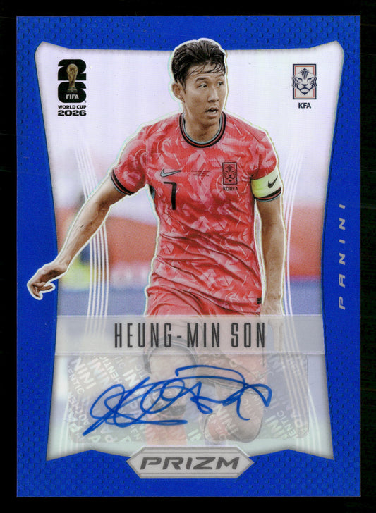 2026 Panini Prizm World Cup 12-HMS Heung-Min Son Flashback Auto Blue /49