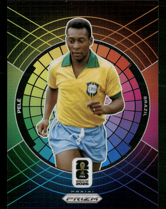 2026 Panini Prizm FIFA World Cup #14 Pele Color Wheel