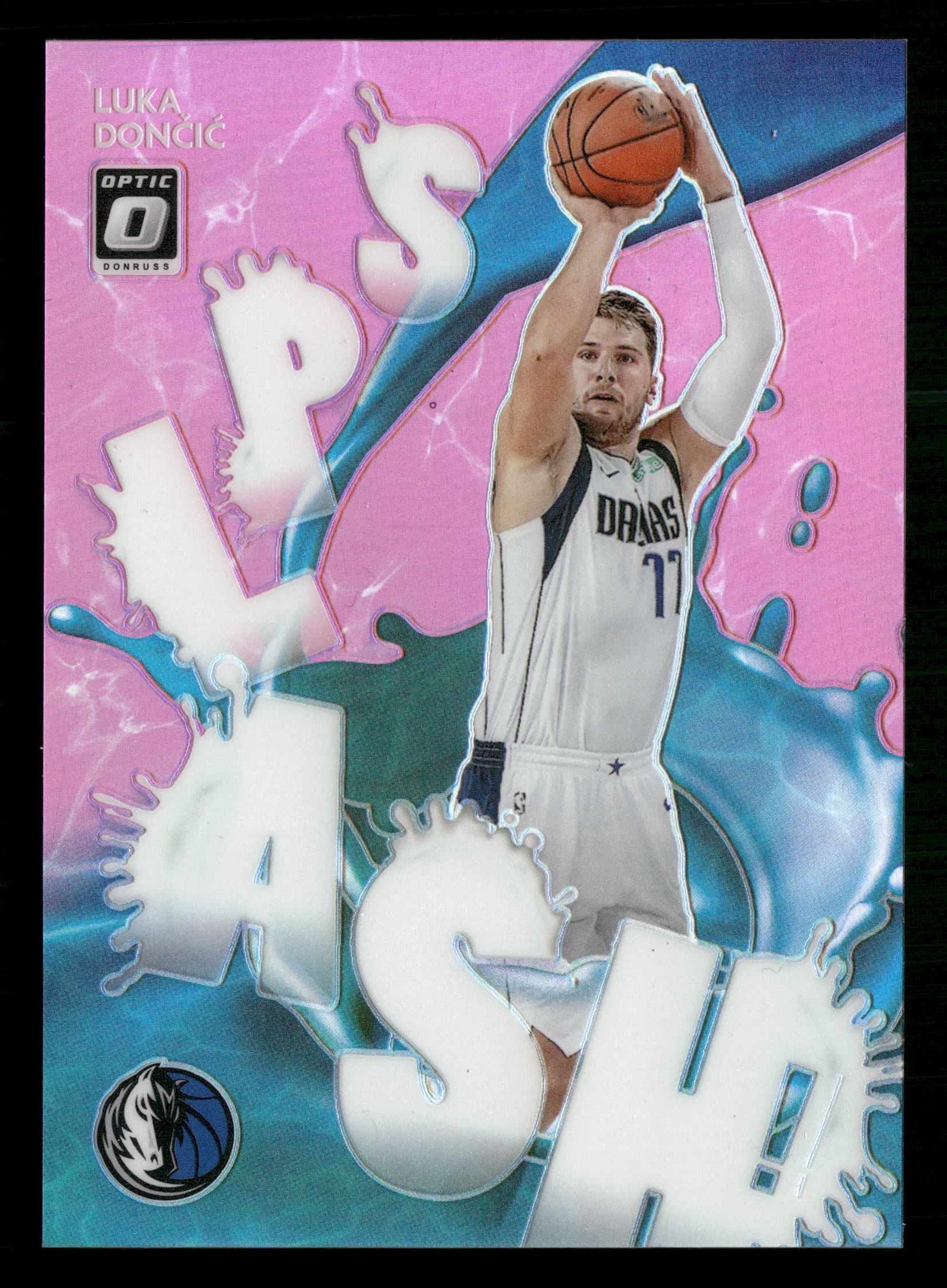 2020-21 Donruss Optic #15 Luka Doncic Splash! Holo