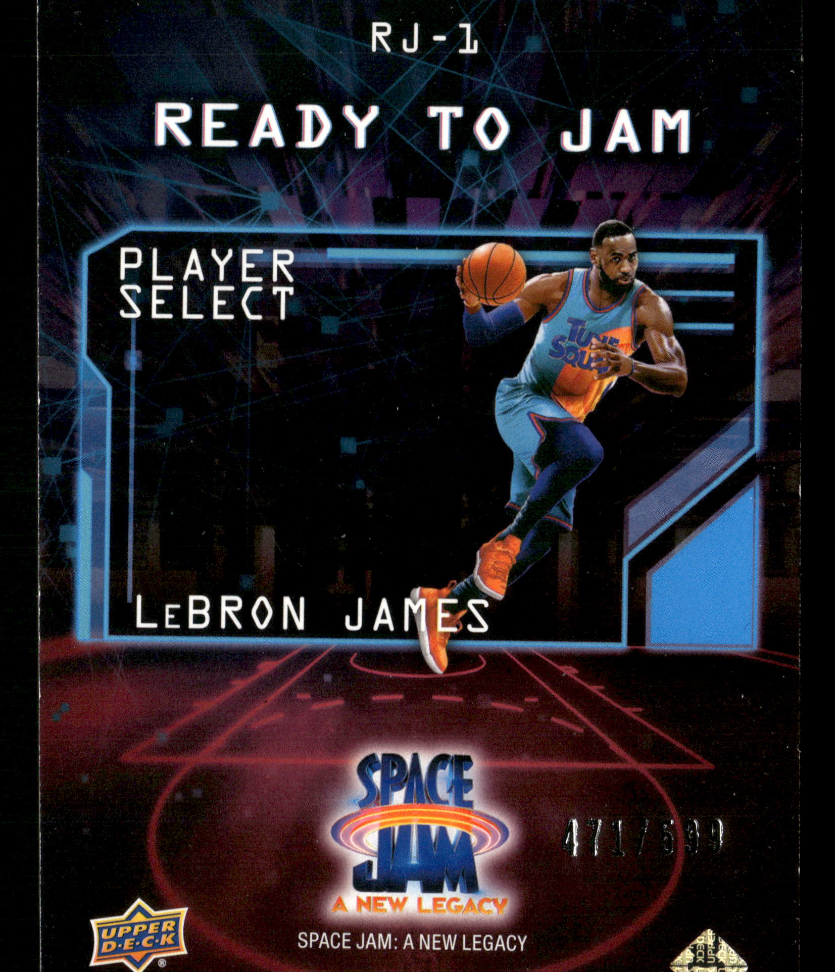 2021 Upper Deck RJ-L Lebron James Ready to Jam /599