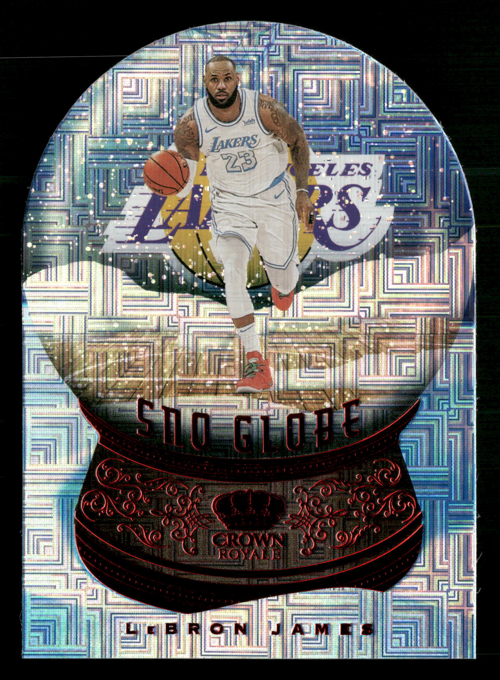 2020-21 Panini Crown Royale #2 Stephen Curry Sno Globe Asia Red