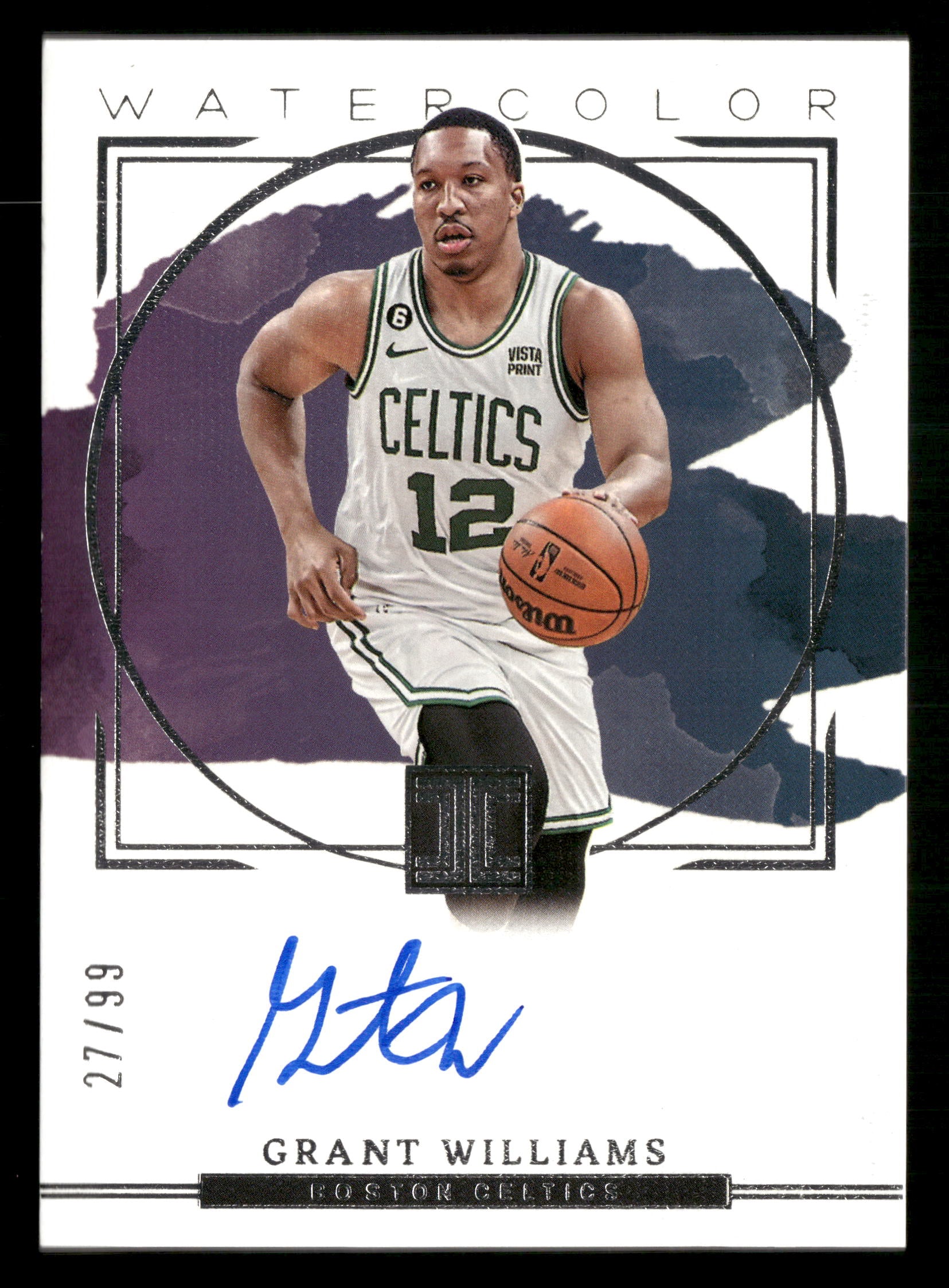 2022-23 Panini Impeccable #WCS-GWL Grant Williams Watercolor Signatures #/99