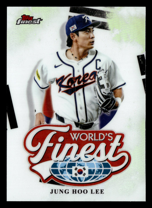 2026 Finest #WF-34 Jung Hoo Lee World's Finest Refractors