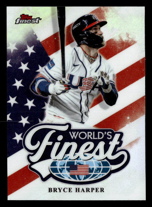 2026 Finest #WF-13 Bryce Harper World's Finest Refractors