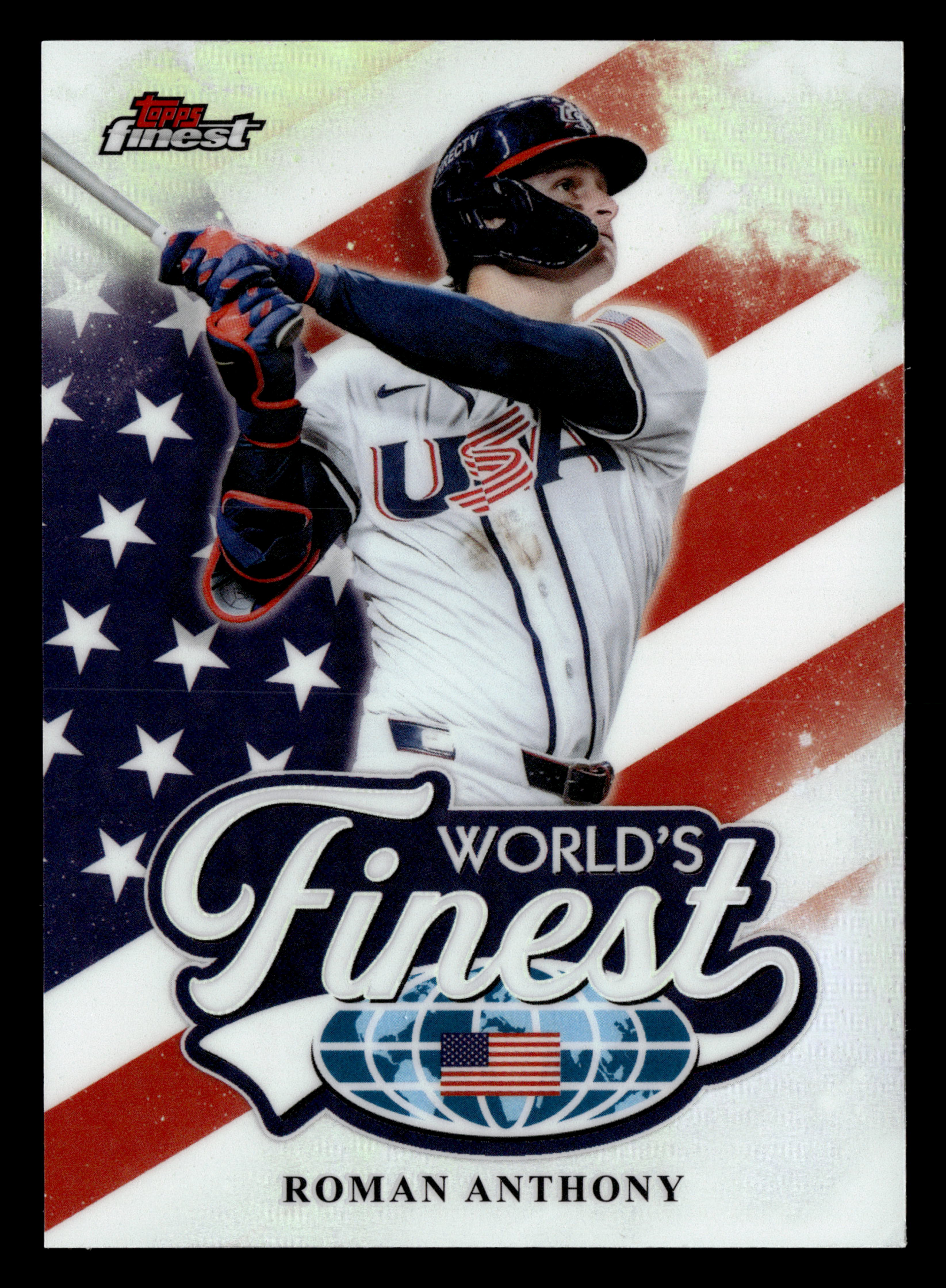 2026 Finest #WF-9 Roman Anthony World's Finest Refractors