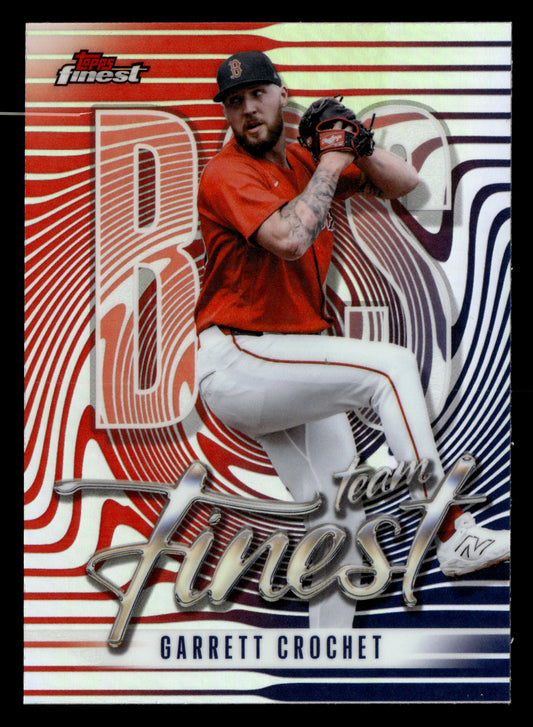 2026 Finest #TF-4 Garrett Crochet Topps Team Finest Refractors