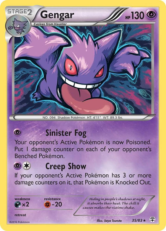 Gengar 35/83 (Generations)  - Holofoil