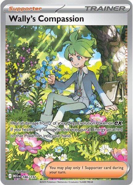 2025 Pokemon ME01: Mega Evolution Wally's Compassion - 186/132 SIR