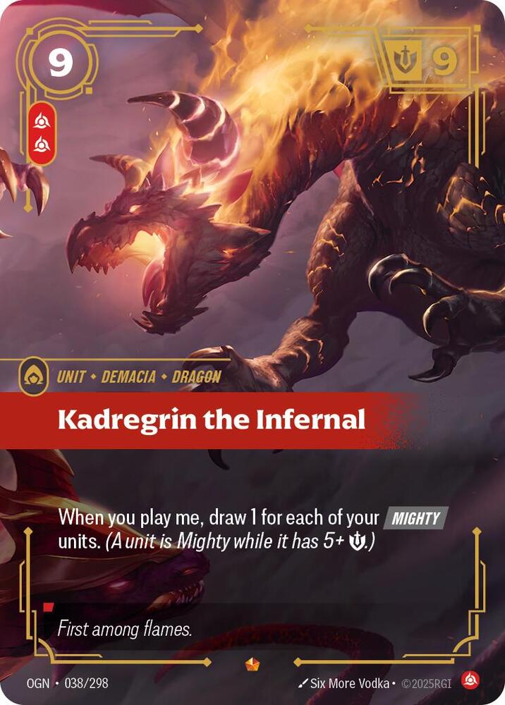 Kadregrin the Infernal 038/298 (Origins)  - Foil