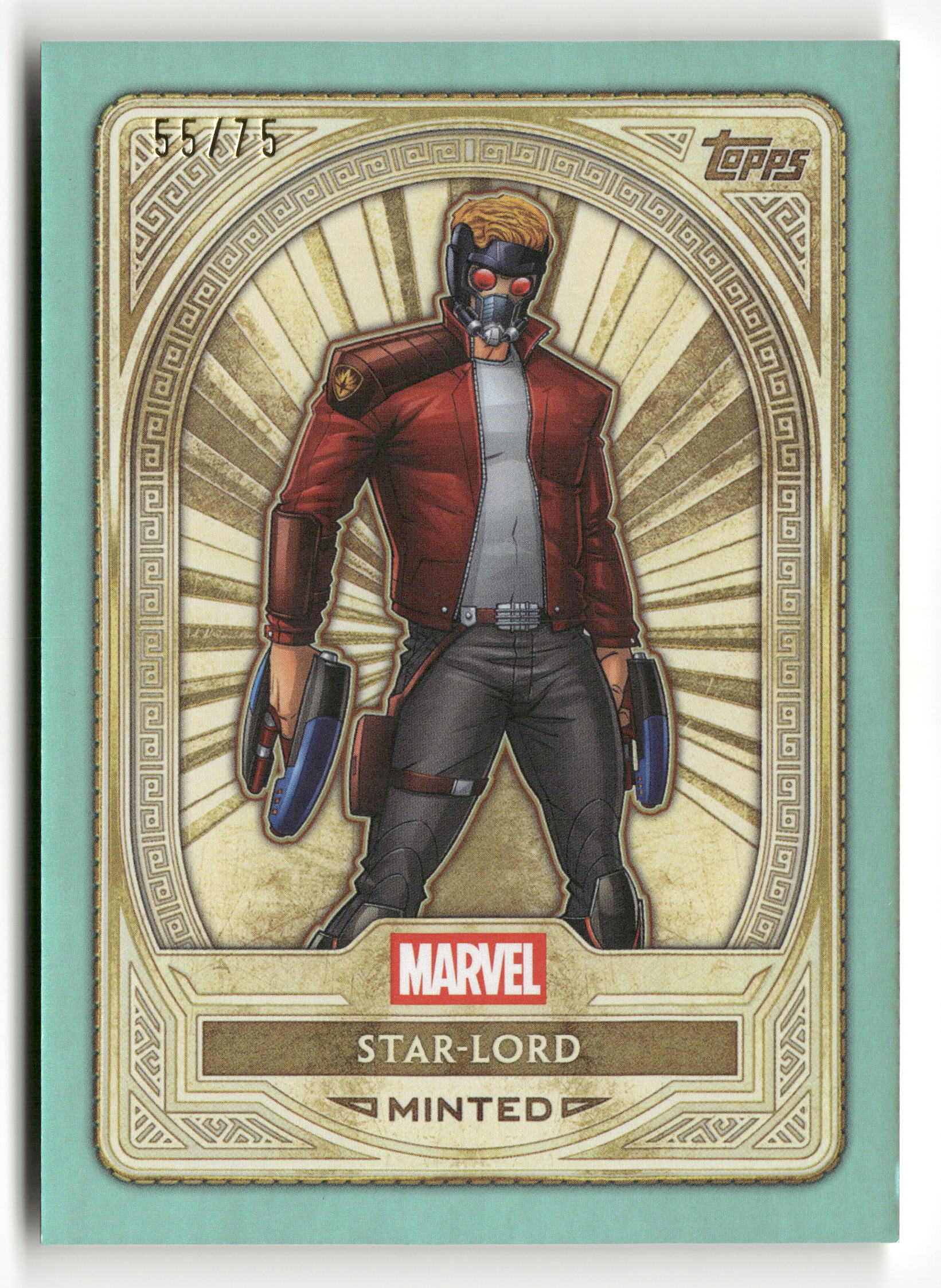 2025 Topps Mint Marvel #85 Star-Lord Green Mint