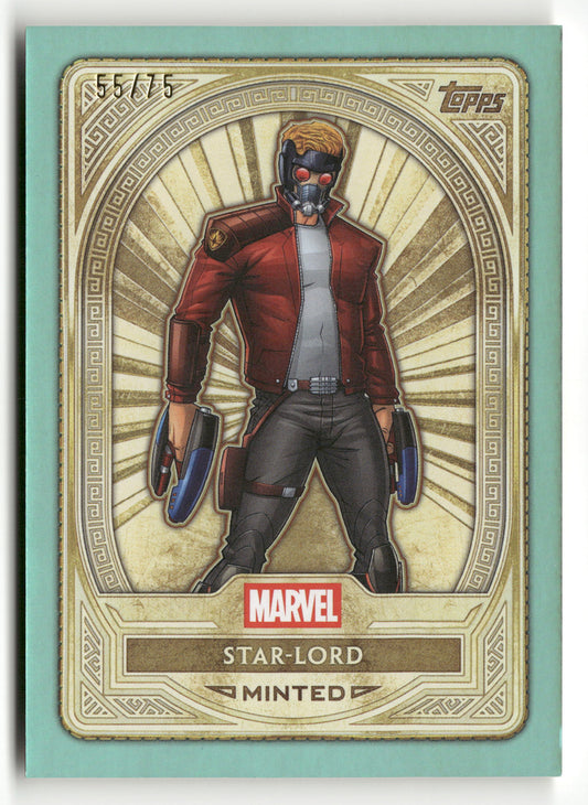 2025 Topps Mint Marvel #85 Star-Lord Green Mint