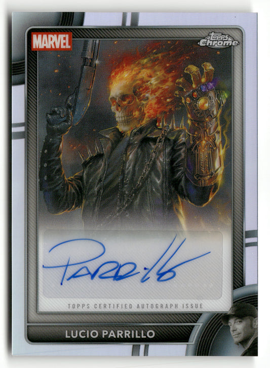 2026 Topps Chrome Marvel #AA-LP Lucio Parrillo Ghost Rider #1 Variant