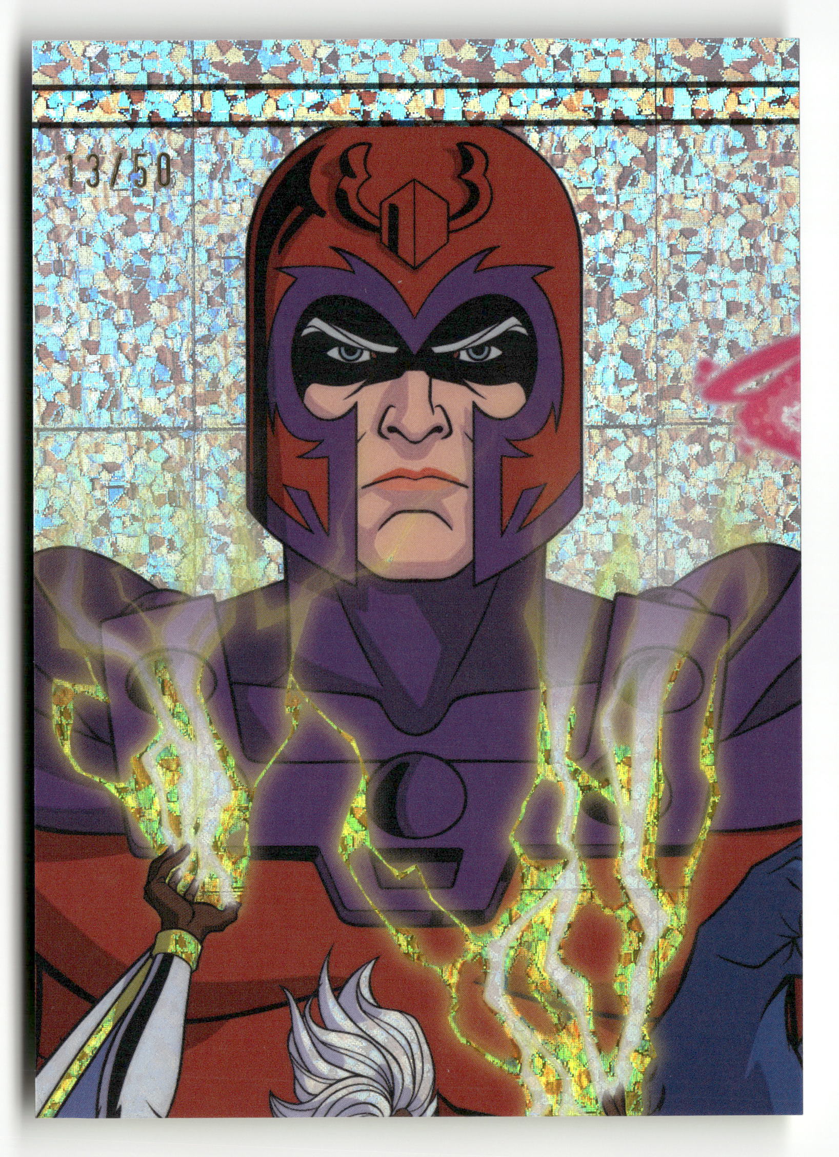 2025 Topps Finest X-Men '97 #DNN-2 Row 1, Da Nana Naa /50 Diamond Refractor