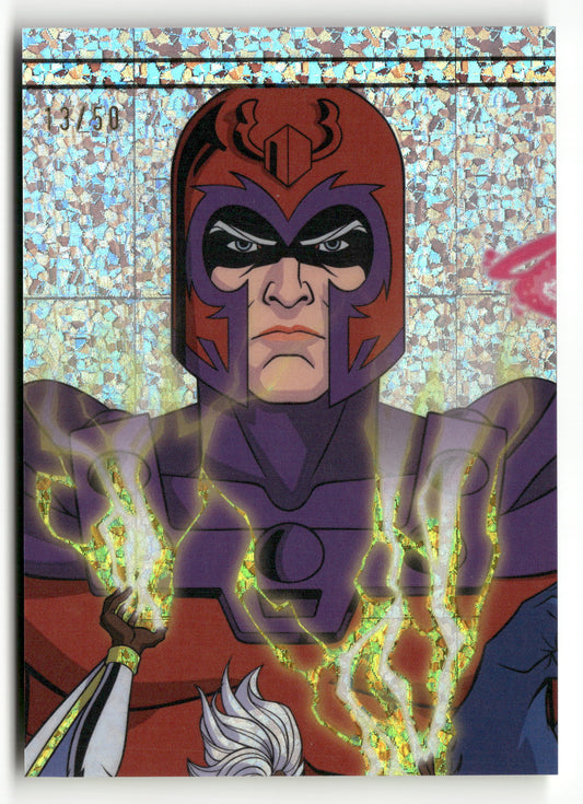 2025 Topps Finest X-Men '97 #DNN-2 Row 1, Da Nana Naa /50 Diamond Refractor