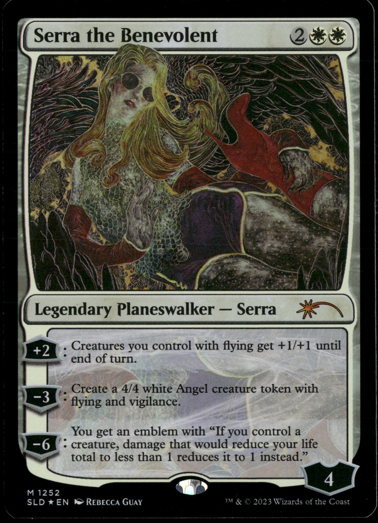 Magic The Gathering Secret Lair Drop Series 1252 Serra the Benevolent M NM