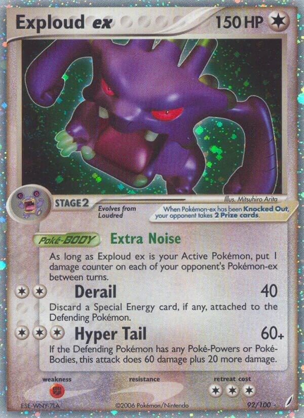 Exploud ex 92/100 (Crystal Guardians)  - Holofoil