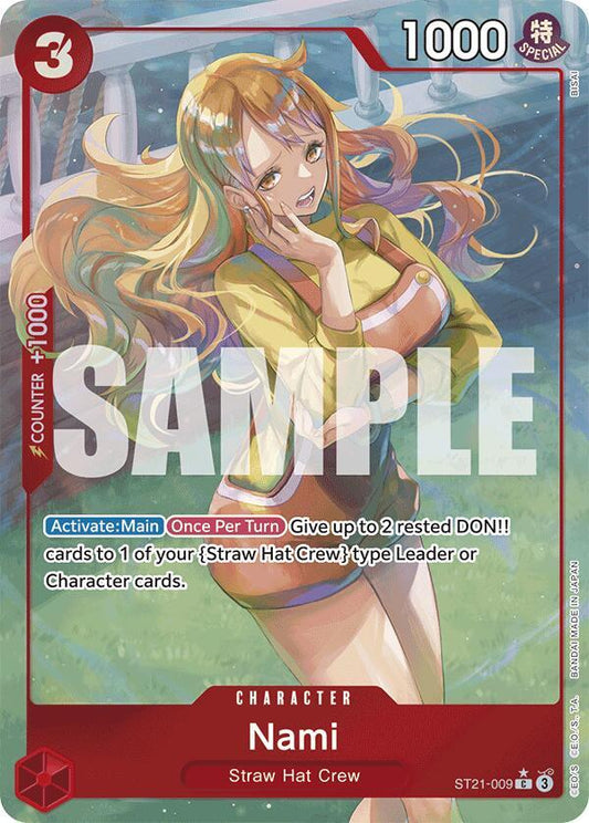 Nami ST21-009 (Starter Deck EX: Gear 5)  - Parallel Foil