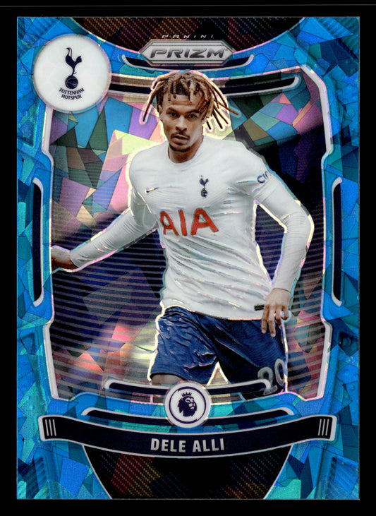 2021-22 Panini Prizm Premier League #164 Dele Alli Prizms Blue Ice #/75