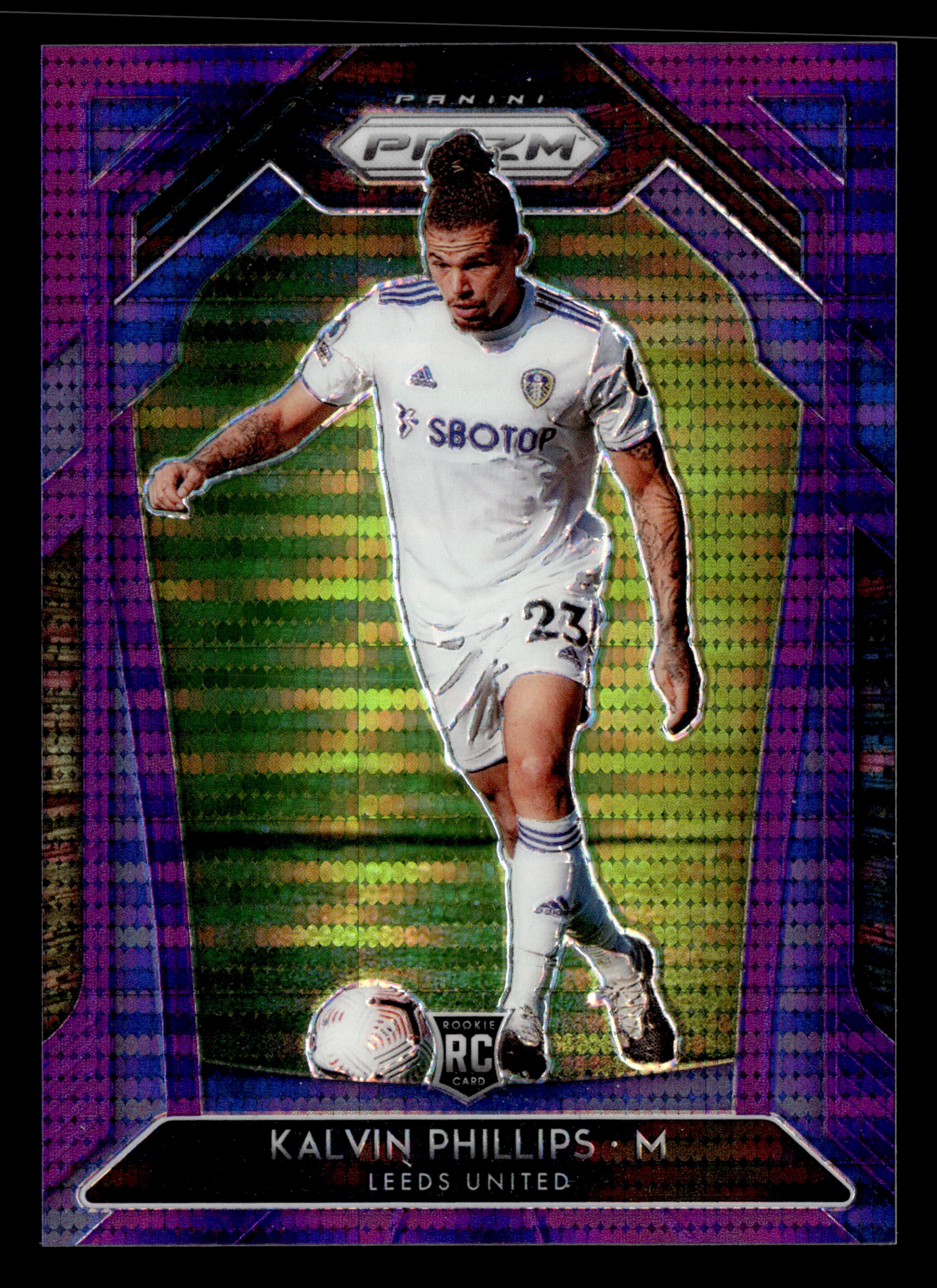 2020-21 Panini Prizm Premier League #203 Kalvin Phillips Violet Prizm #/99