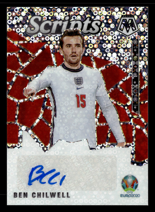 2021 Panini Mosaic UEFA EURO 2020 #SM-BC Ben Chilwell Scripts Mosaic