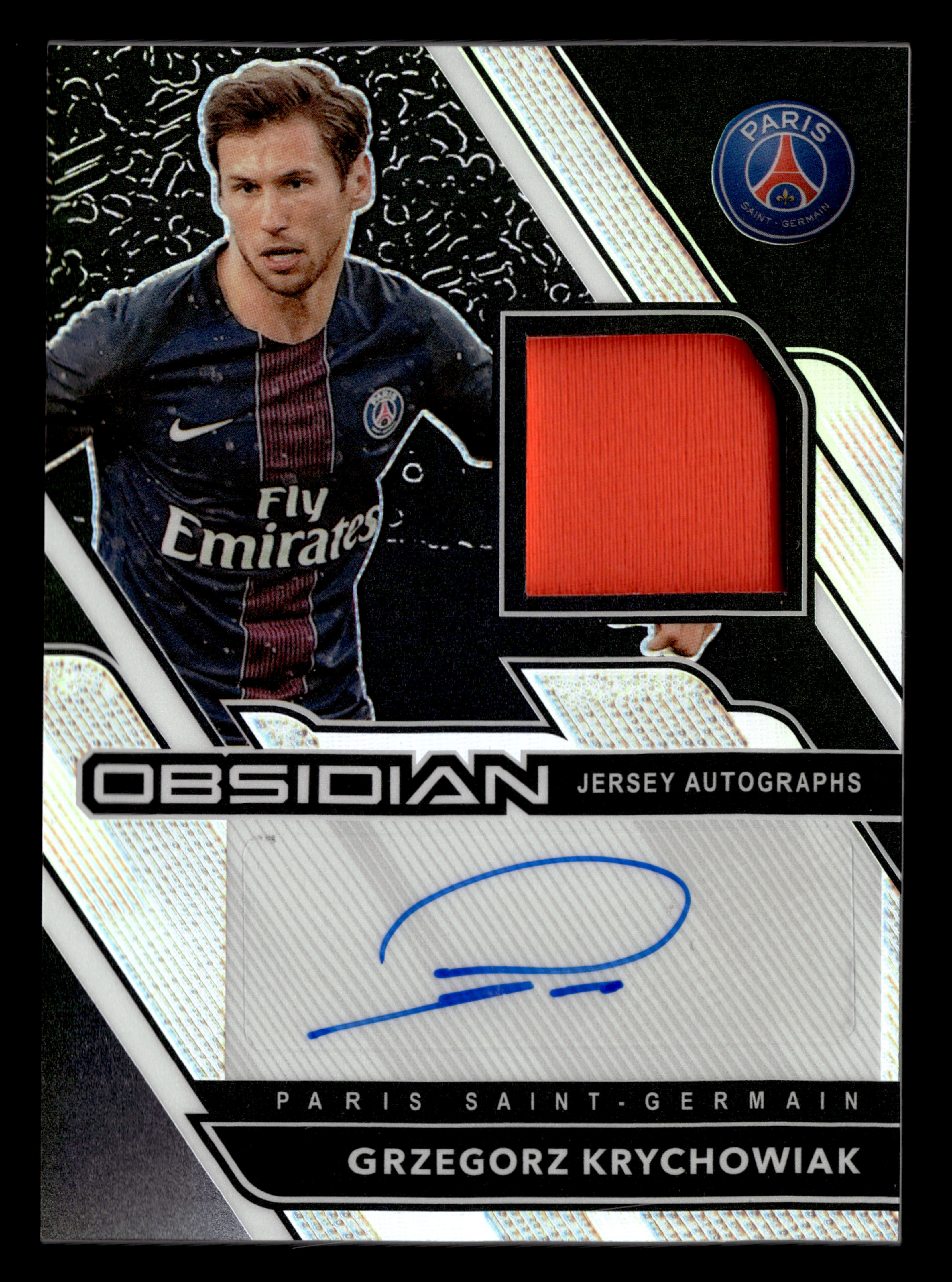 2020-21 Panini Obsidian #JA-GKR Grzegorz Krychowiak Jersey Autographs #/149