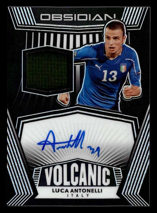 2020-21 Panini Obsidian #VO-LA Luca Antonelli Volcanic Material Signatures #/147