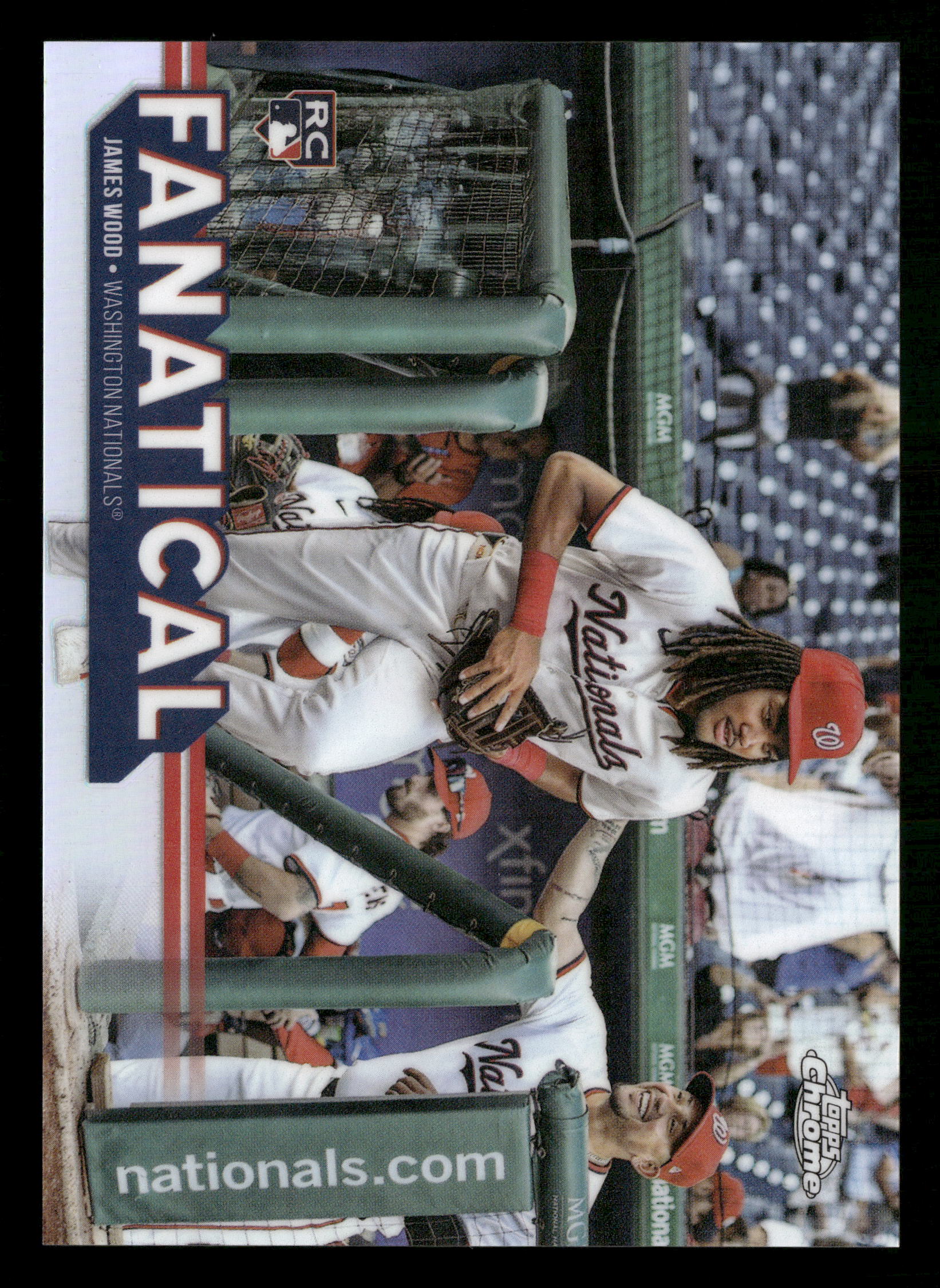 2025 Topps Chrome #FAN-20 James Wood Fanatical