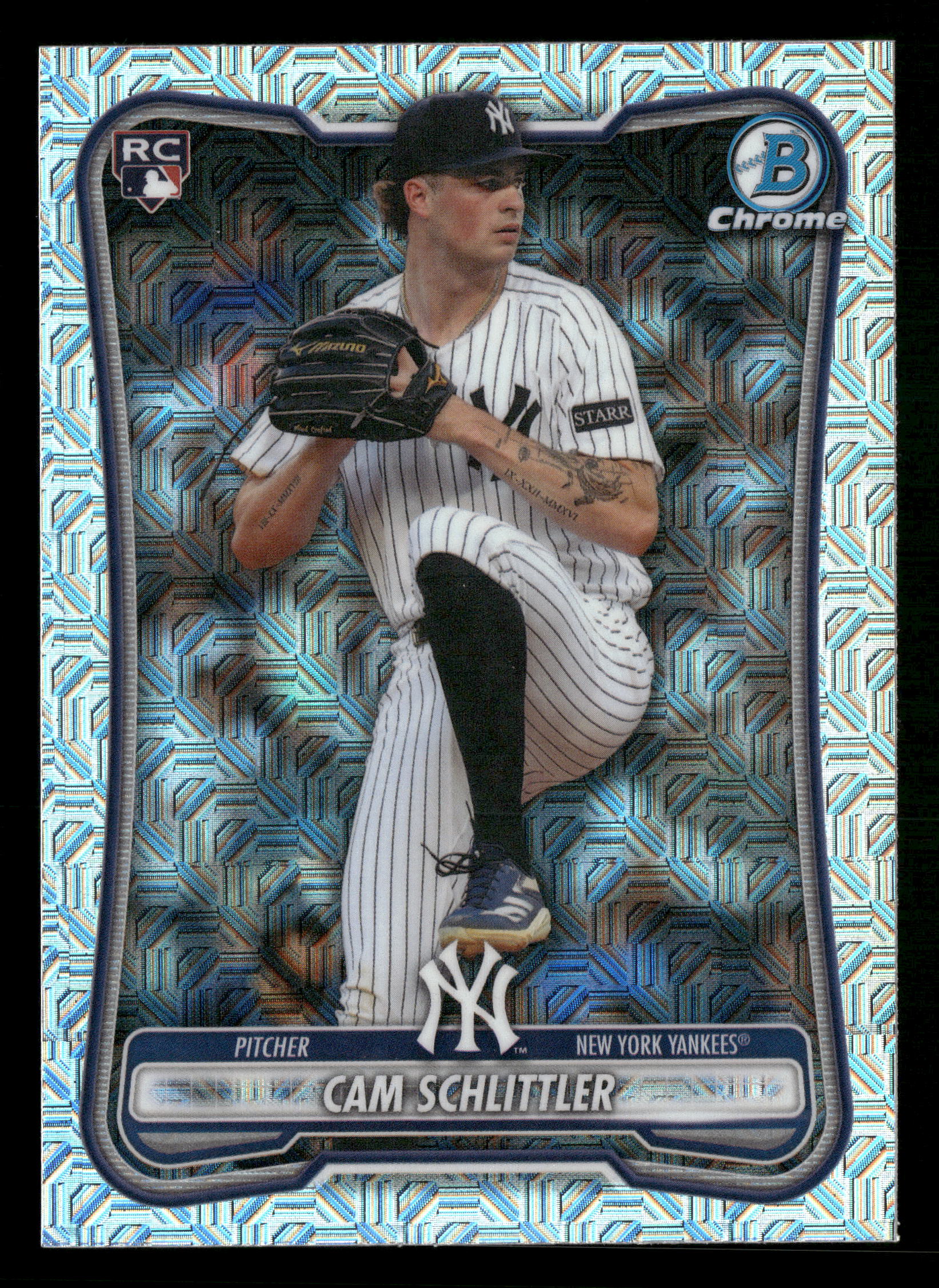 2026 Bowman #53 Cam Schlittler Chrome Mojo Refractors RC