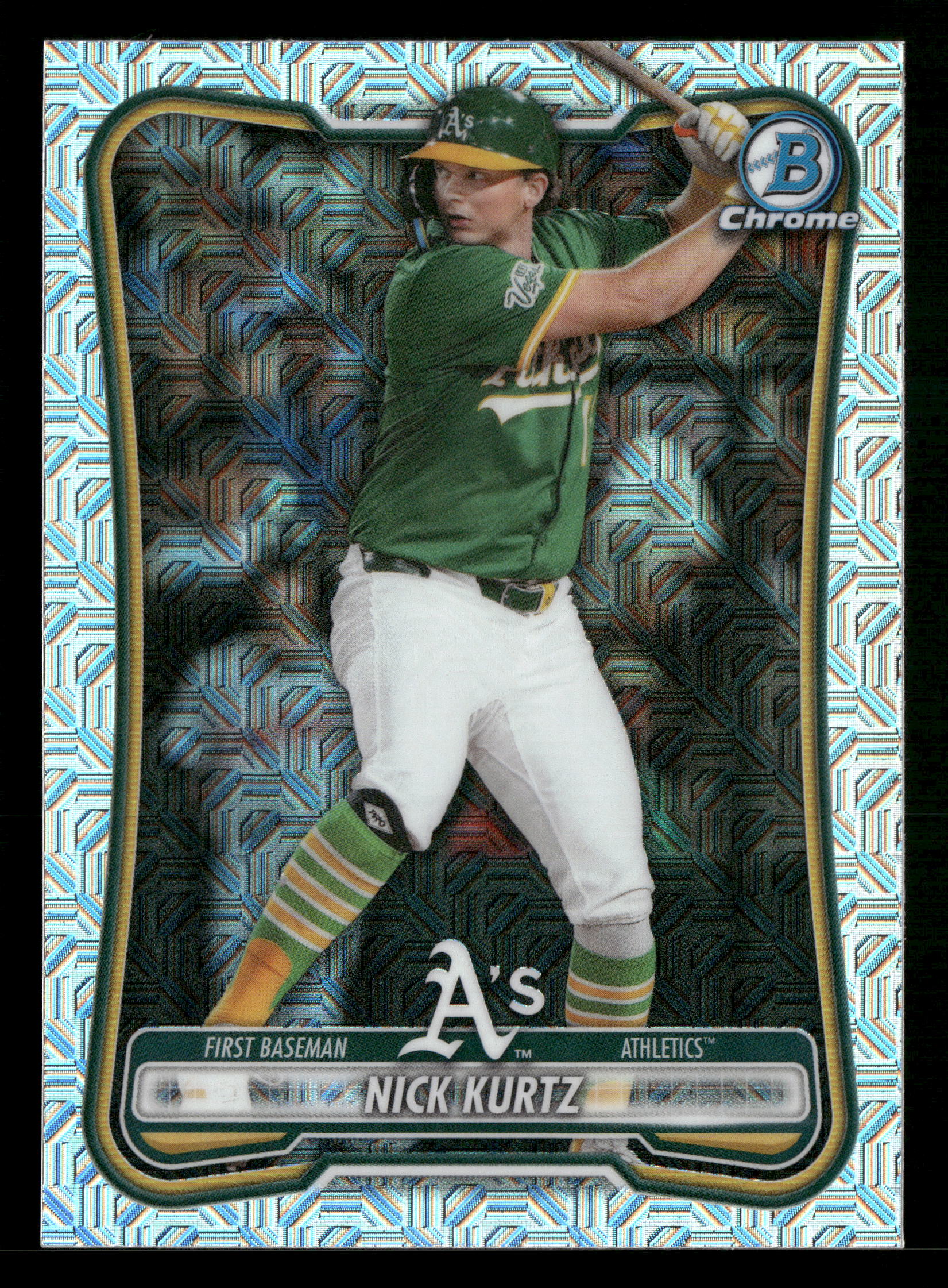 2026 Bowman #10 Nick Kurtz Chrome Mojo Refractors