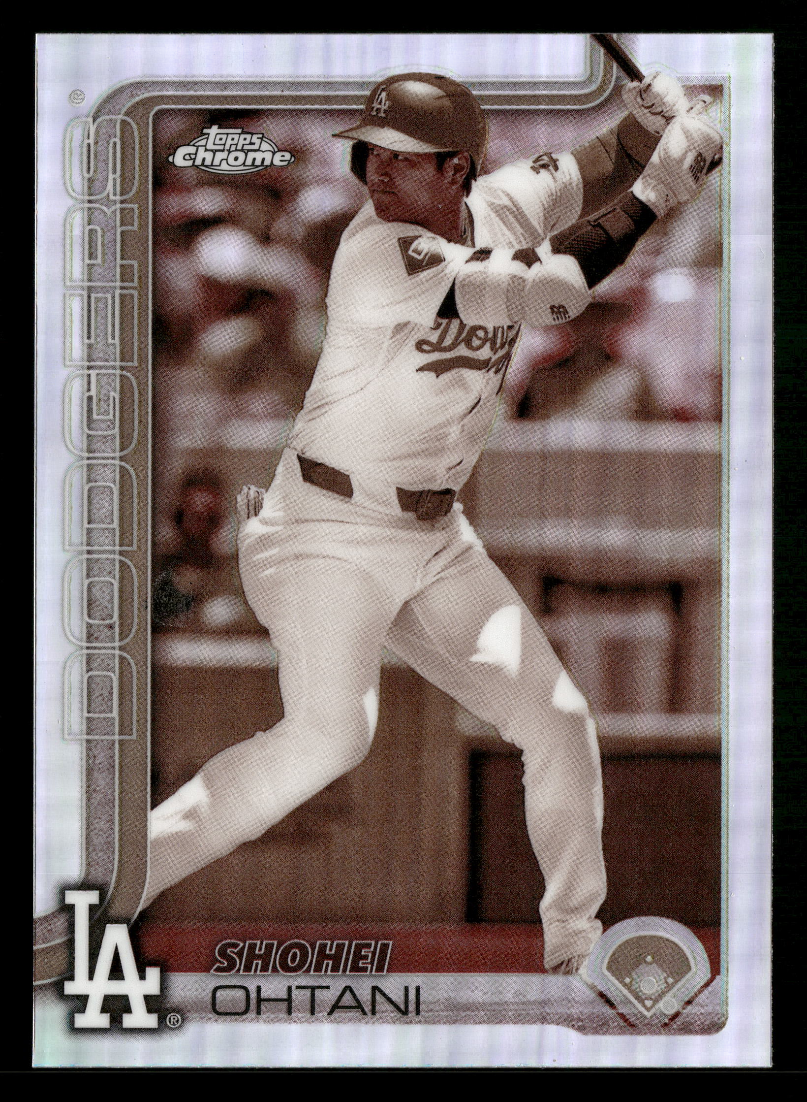 2025 Topps Chrome #1 Shohei Ohtani Sepia Refractor