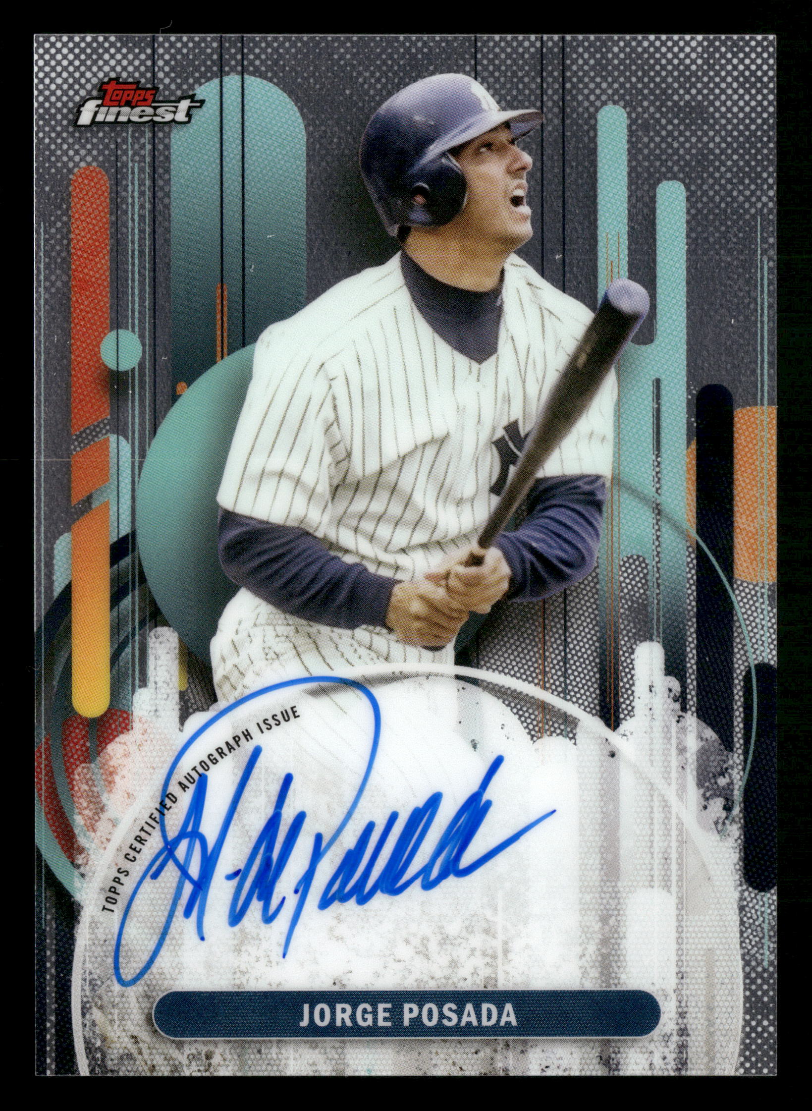 2025 Finest #FA-JP Jorge Posada Finest Autographs