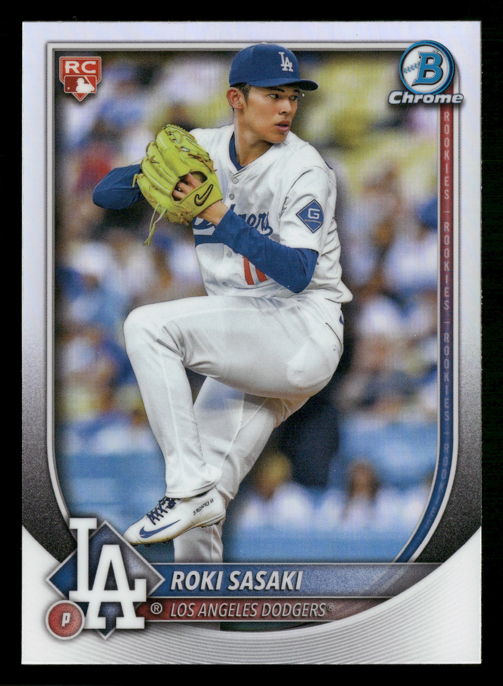 2025 Bowman Chrome #12 Roki Sasaki Refractor