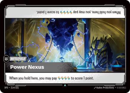 Riftbound TCG Spiritforged #214/221 Power Nexus Uncommon Normal